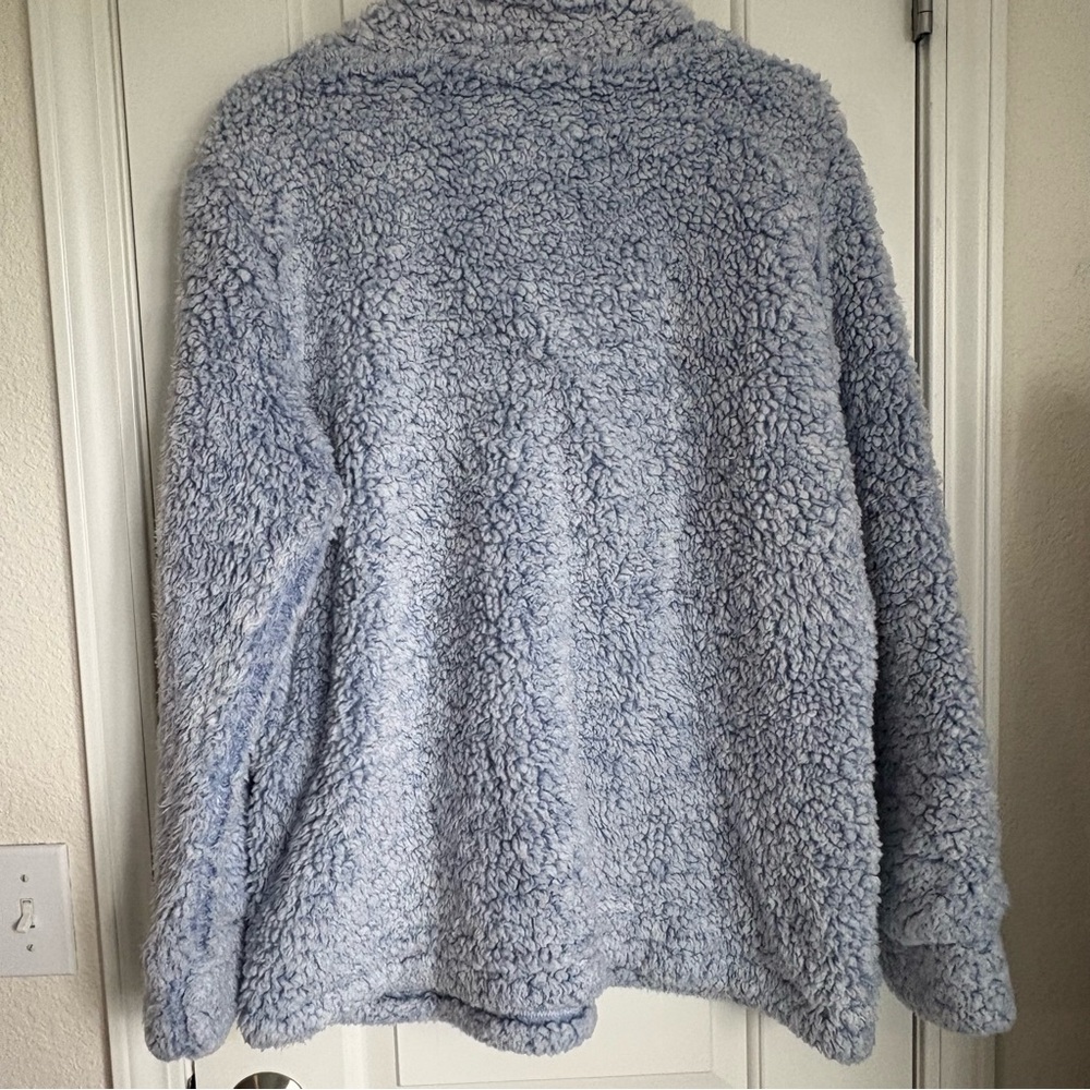 Original Weatherproof Vintage Women’s Faux Fur Sherpa Lined Quarter Zip Top -XXL - Picture 5 of 10